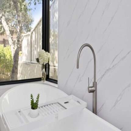 carrara marble shower panels