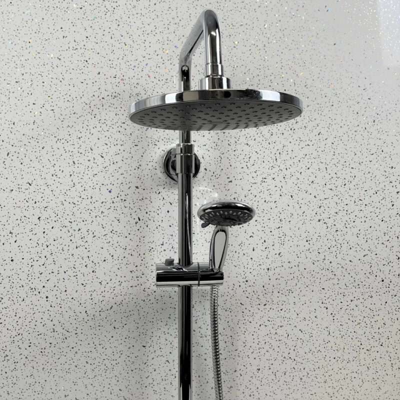 White Sparkle Bathroom Panels