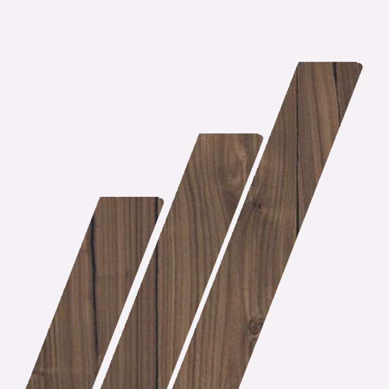 Walnut Almond Expressive Laminate Edging Strip 1.2m Used for Kitchen Worktops