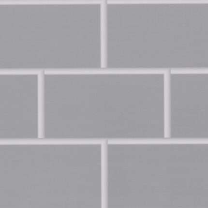 light grey metro tile shower panels